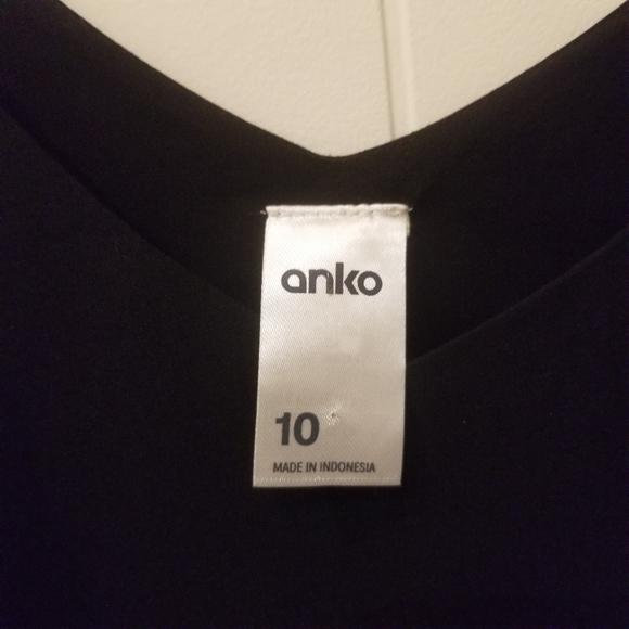 Loose Black Tank Top - Anko - Picture 2 of 3